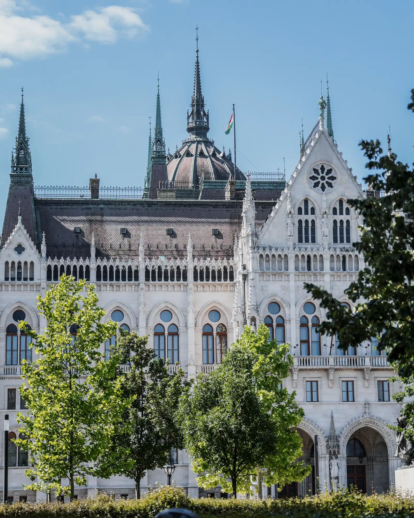 A Parlament látképe a Smúz Café felől